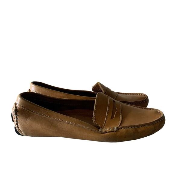 Mercanti Fiorentini Women's Loafers Driving Shoes Size 7.5B Leather Moccasins - Picture 1 of 10
